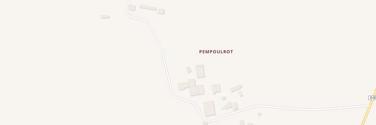 Plan du 602 Pempoulrot à Kergrist-Moëlou