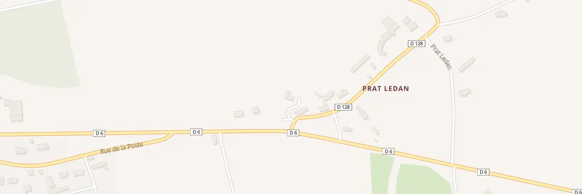 Plan de Prat Ledan à Coatréven