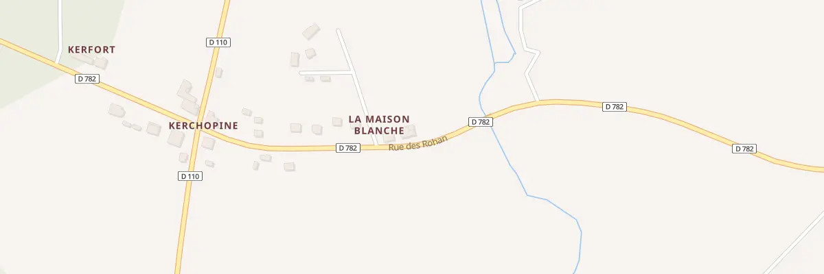 Plan du 5122 La Maison Blanche à Kernascléden