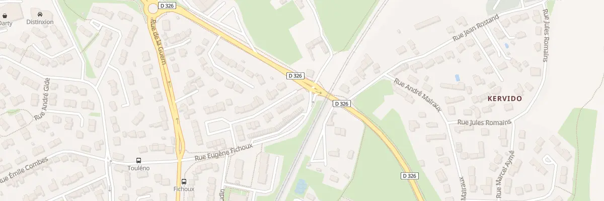 Plan du 26 Rue Louis Avry à Lanester