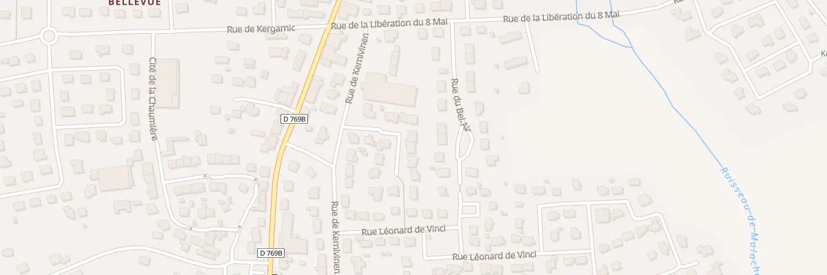 Plan du 12 Rue Paul Gauguin à Plouay