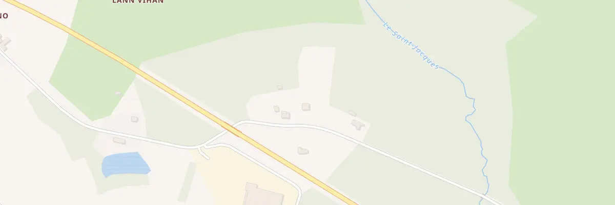 Plan du 6434 Koad Pin à Rostrenen