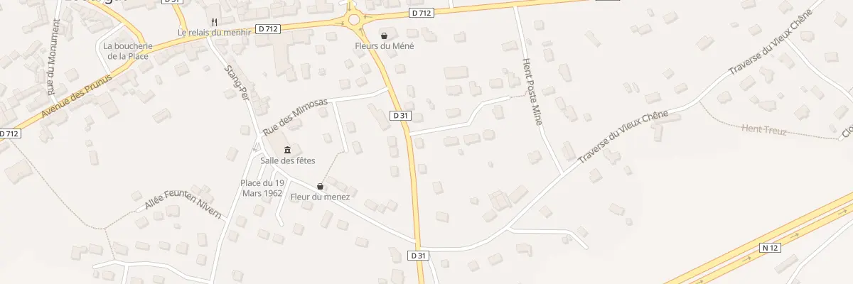 Plan du 15 Rue des Tilleuls à Louargat