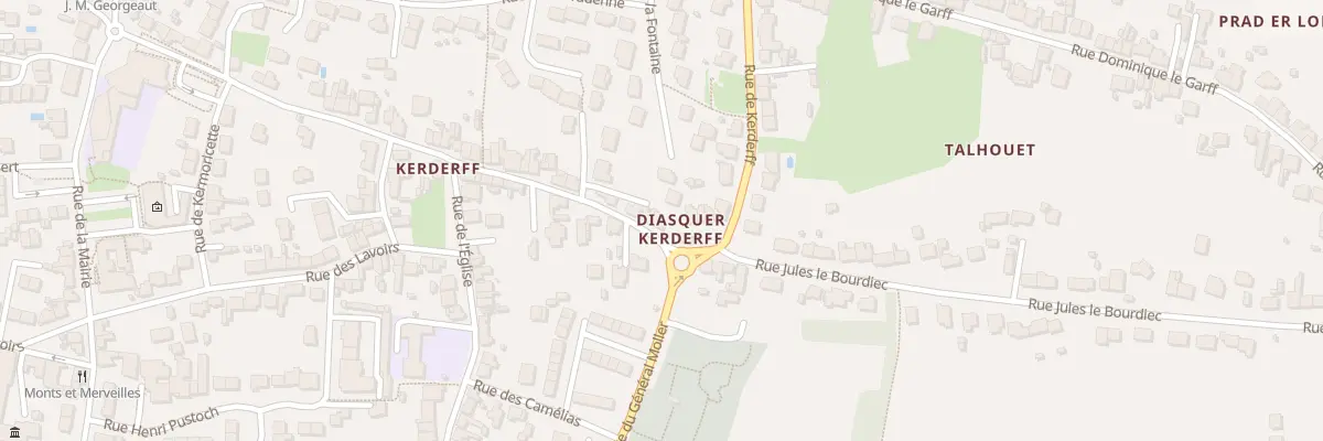 Plan du 78 Rue de Kerderff à Locmiquélic