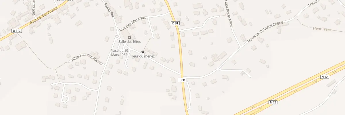 Plan du 14 Rue des Tilleuls à Louargat