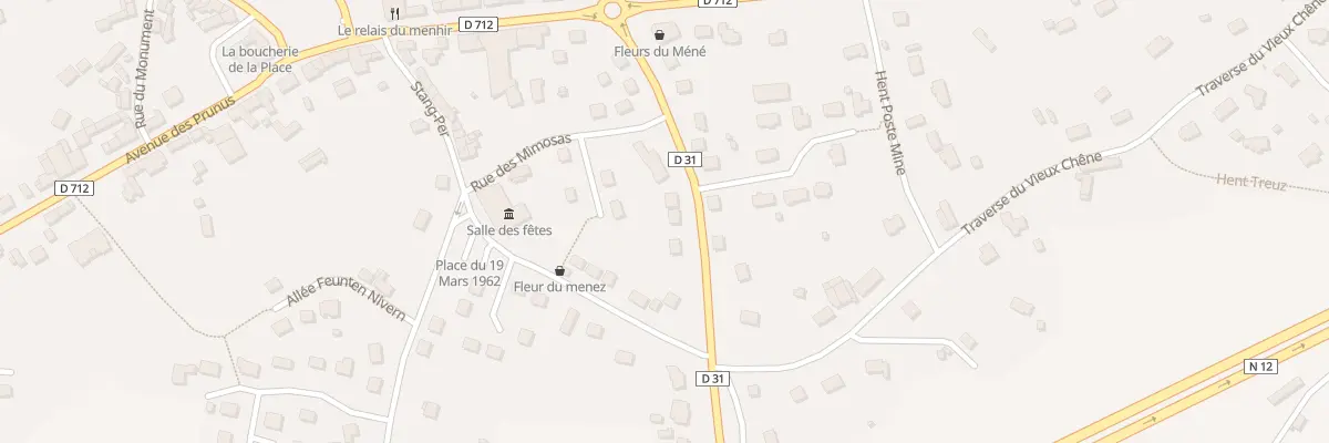 Plan du 10 Rue des Tilleuls à Louargat