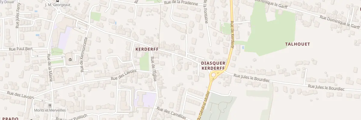 Plan du 47 Rue de Kerderff à Locmiquélic