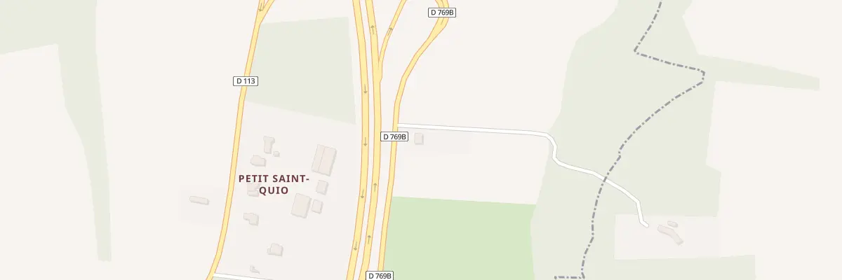 Plan du 1 Pen Prat à Cléguer