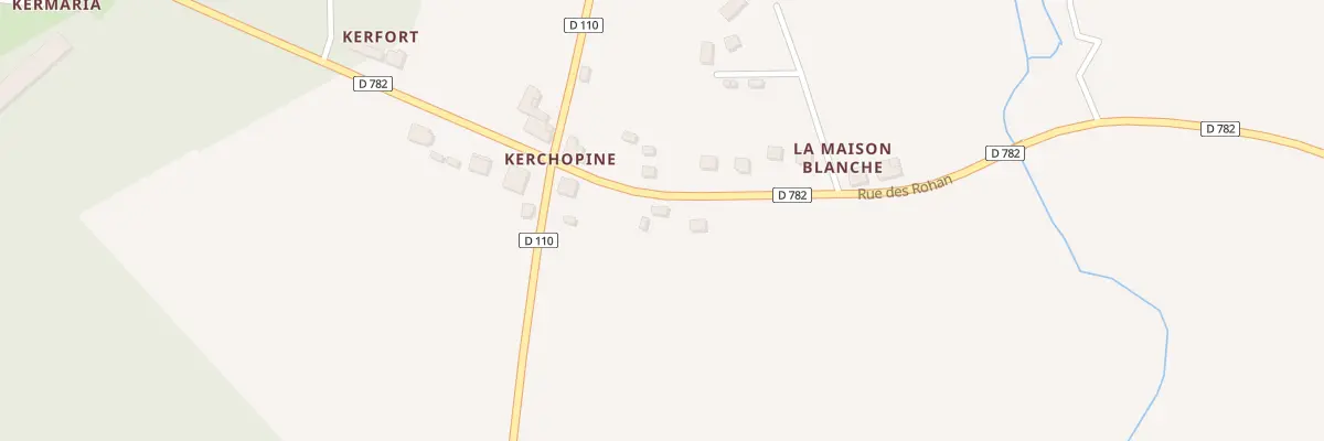 Plan du 5129 Kerchopine à Kernascléden