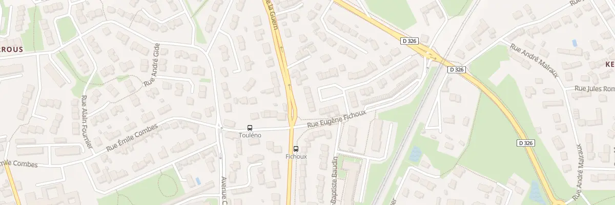 Plan du 11 Rue Louis Avry à Lanester