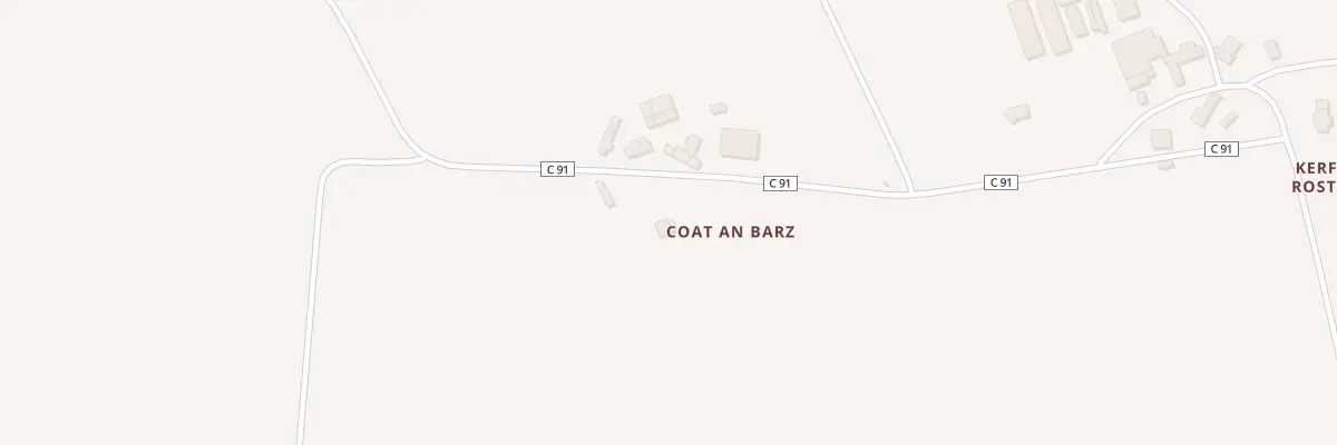 Plan du 5261 Coat an Bars à Kergrist-Moëlou
