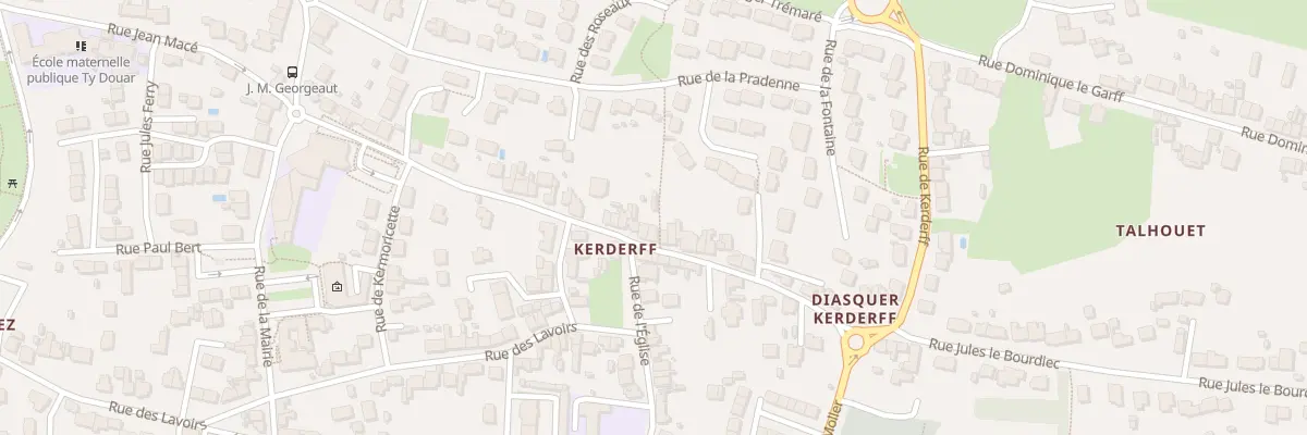 Plan du 48 Rue de Kerderff à Locmiquélic