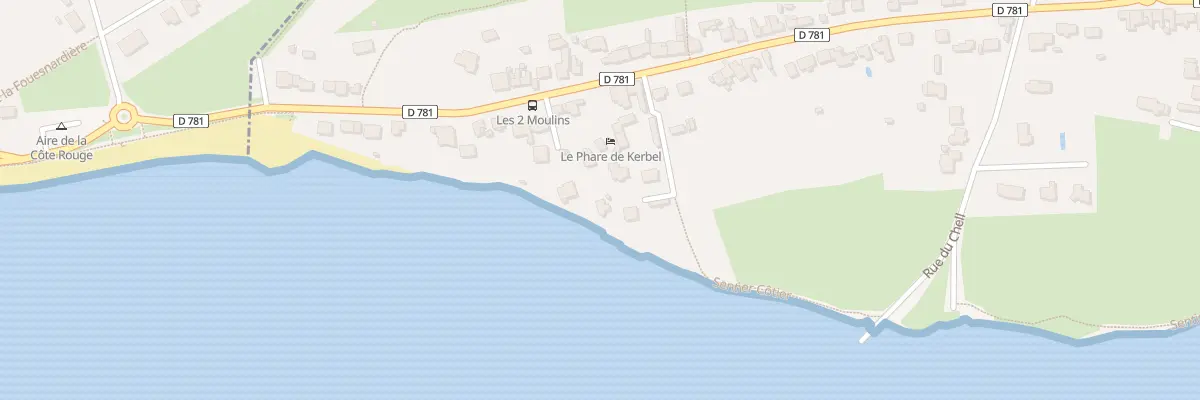 Plan du 77 Rte de Port Louis à Riantec