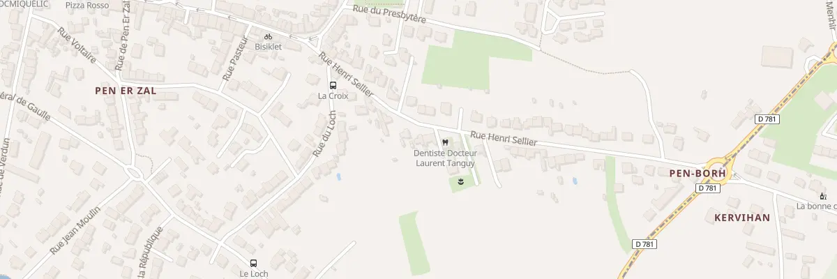 Plan du 52 Rue Henri Sellier à Locmiquélic