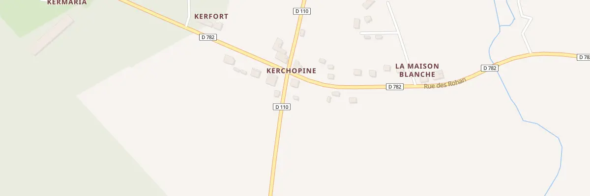 Plan du 5130 Kerchopine à Kernascléden