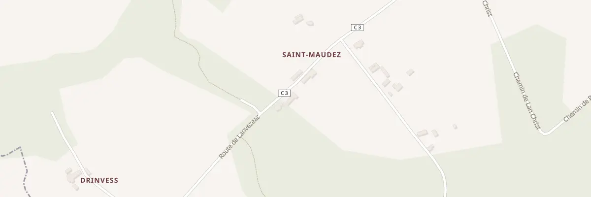 Plan du 5068 Saint Maudet à Quemperven