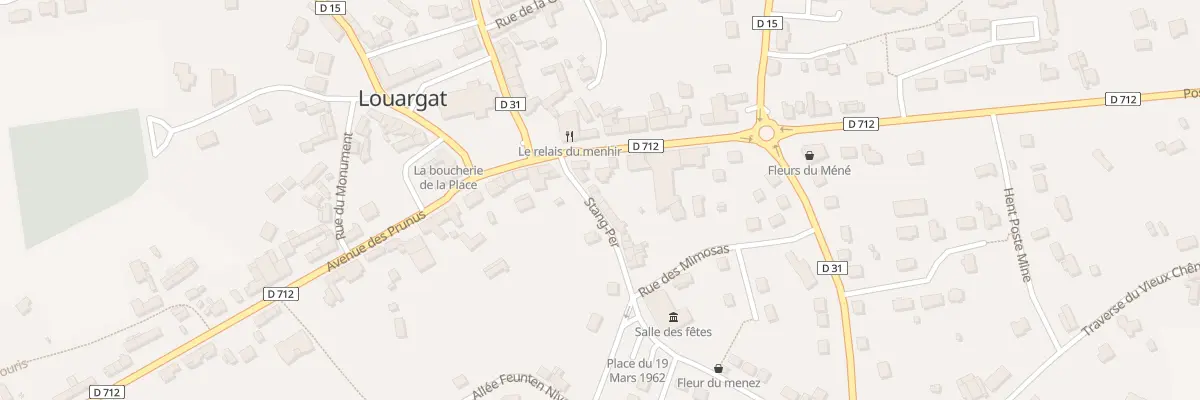 Plan du 5B Rue de Stang Per à Louargat