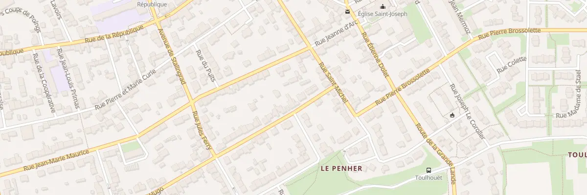 Plan du 81 Rue Victor Hugo à Lanester