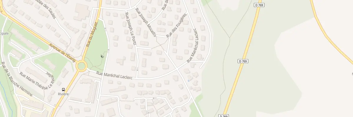 Plan du 4 Rue Joseph Mouëllo à Caudan