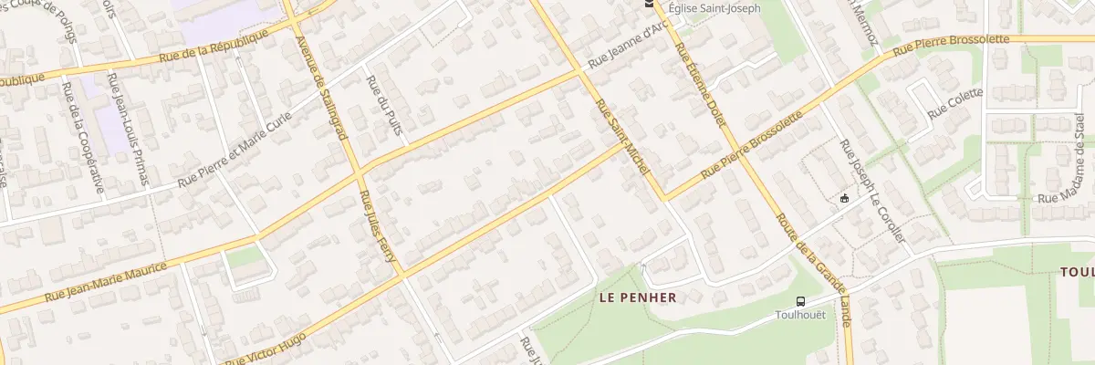 Plan du 79 Rue Victor Hugo à Lanester