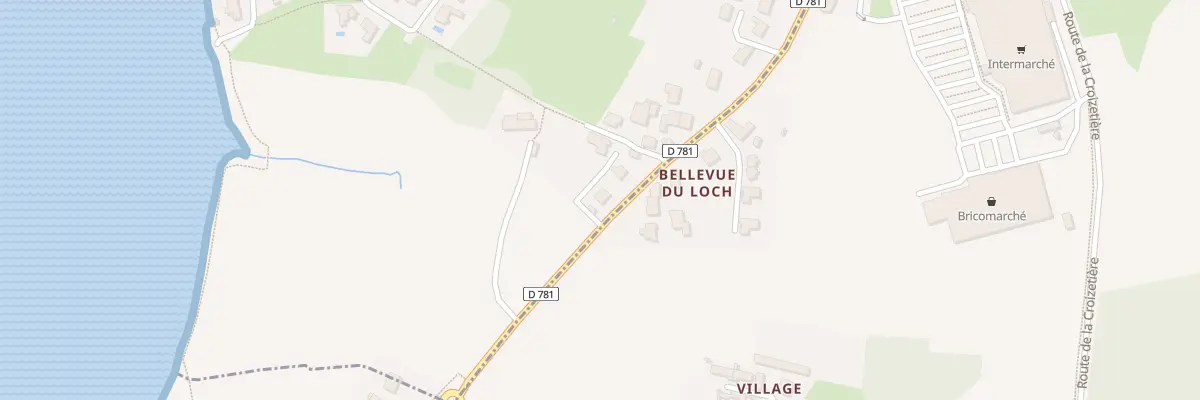 Plan du 14 Rte de Port Louis à Locmiquélic