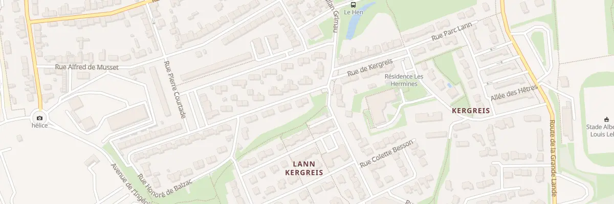 Plan du 23 Rue Julian Grimau à Lanester