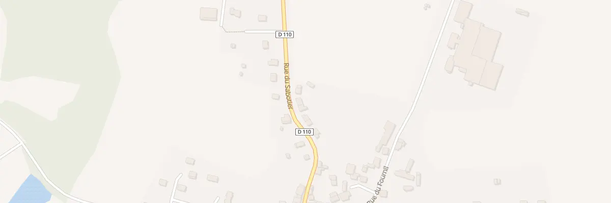 Plan du 5016 Rue du Sabotier à Saint-Tugdual