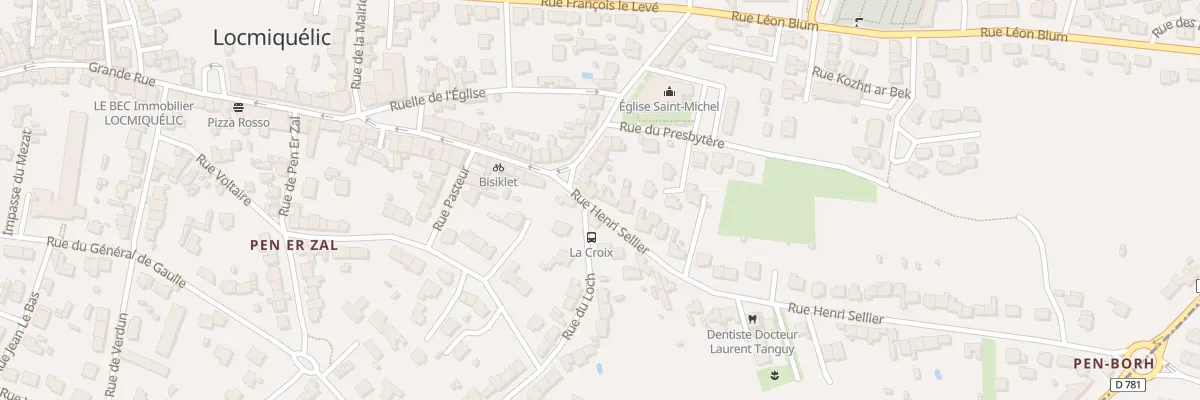 Plan du 67 Rue Henri Sellier à Locmiquélic