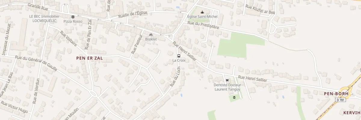 Plan du 66 Rue Henri Sellier à Locmiquélic