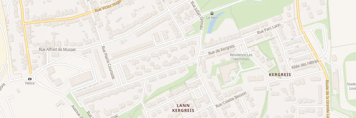 Plan du 16 Rue Julian Grimau à Lanester