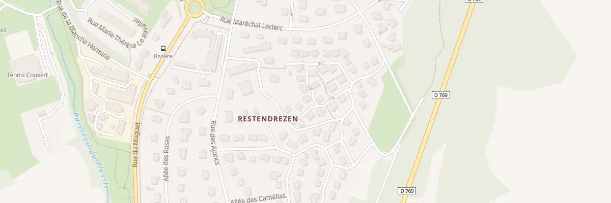 Plan du 33 Rue Jacques Brel à Caudan