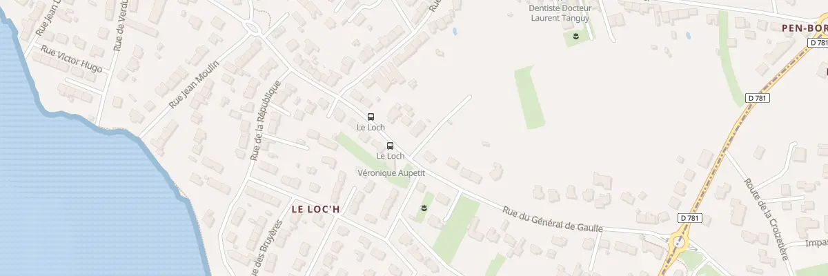 Plan du 44 Rue Général de Gaulle à Locmiquélic