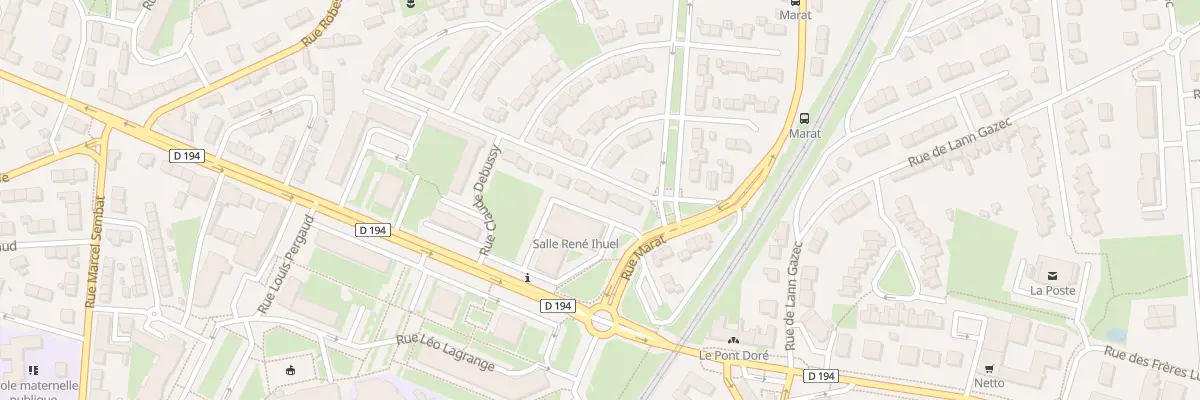 Plan du 5 Rue Hector Berlioz à Lanester