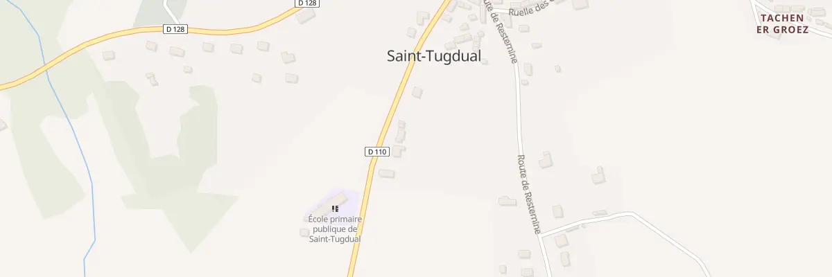 Plan du 14 Rue du Stade à Saint-Tugdual