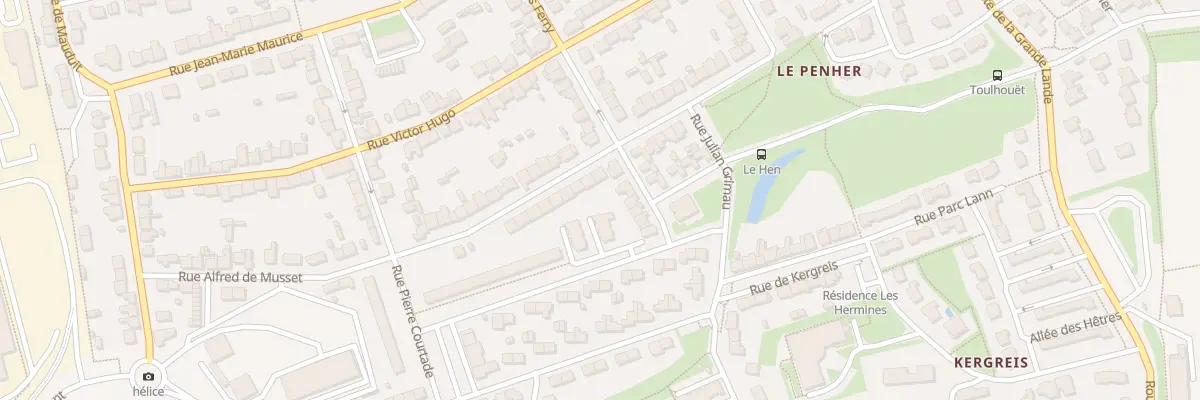 Plan du 42B Rue Alfred de Musset à Lanester