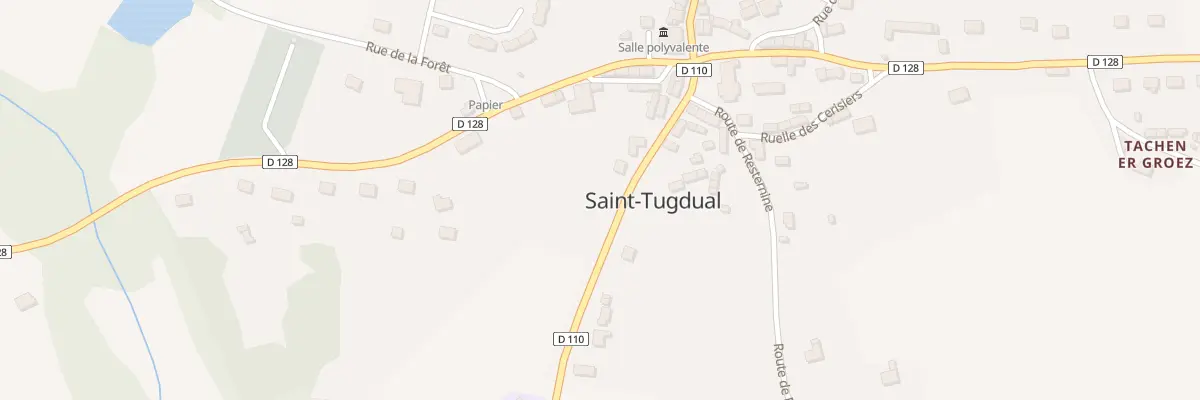 Plan du 5135F Rue du Stade à Saint-Tugdual