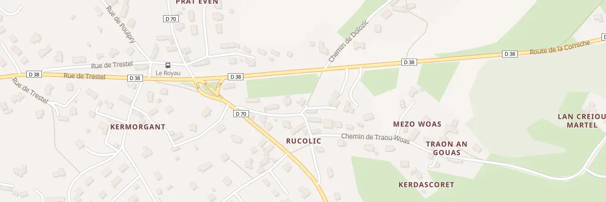 Plan du 5575 Rucolic à Trévou-Tréguignec