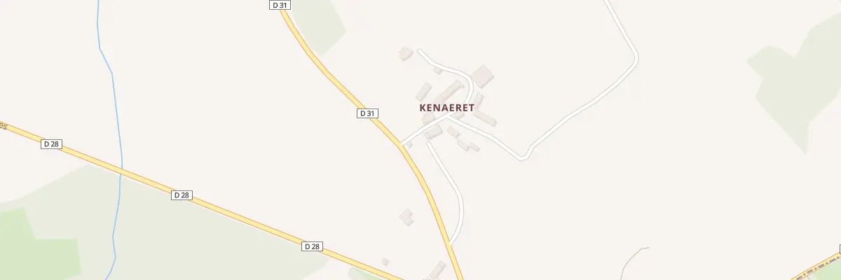 Plan du 7 Kernaëret à Saint-Servais
