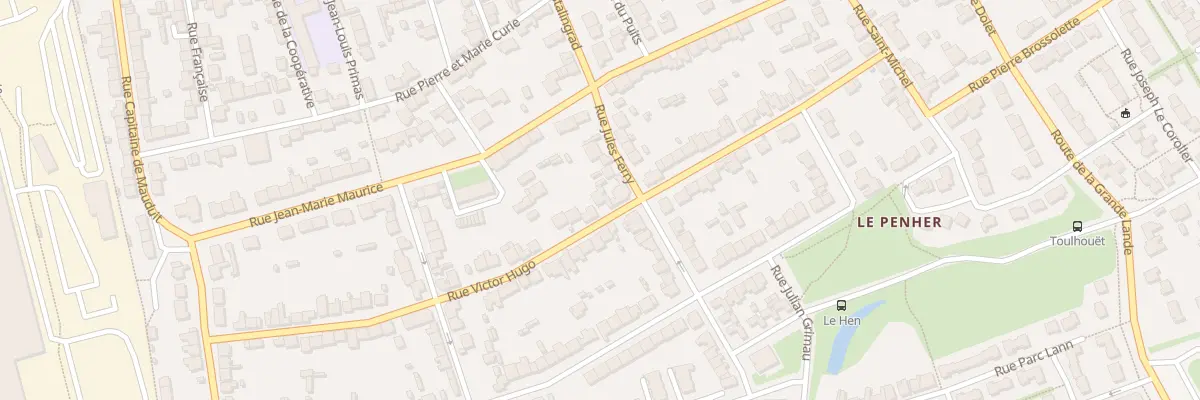 Plan du 51B Rue Victor Hugo à Lanester
