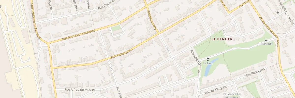 Plan du 44 Rue Victor Hugo à Lanester
