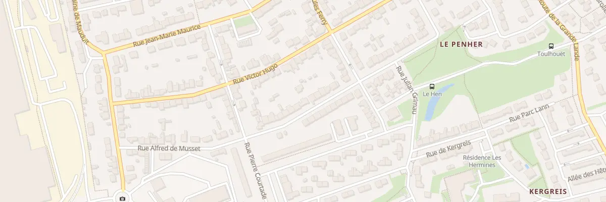 Plan du 39 Rue Alfred de Musset à Lanester