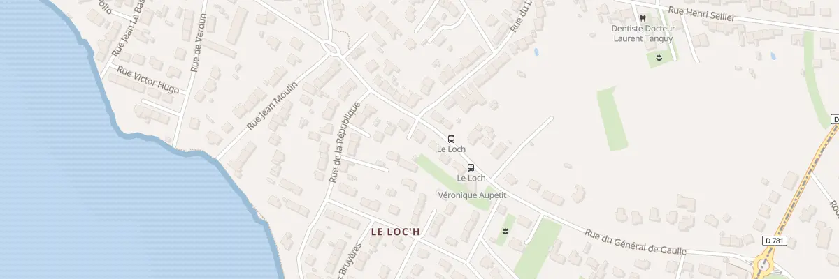 Plan du 47 Rue Général de Gaulle à Locmiquélic