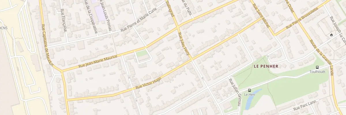 Plan du 51 Rue Victor Hugo à Lanester