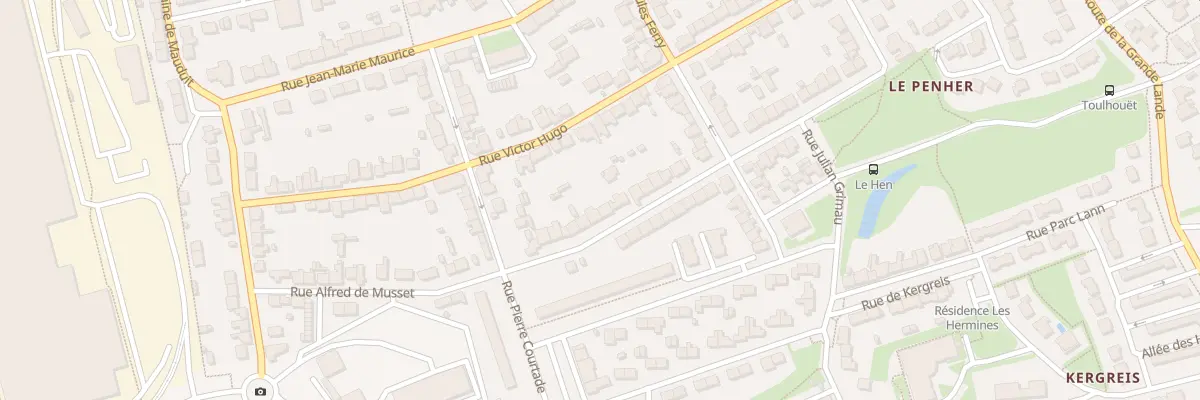 Plan du 37 Rue Alfred de Musset à Lanester