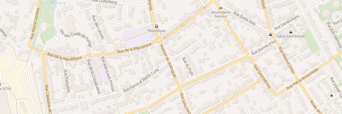 Plan du 31 Rue P et M Curie à Lanester