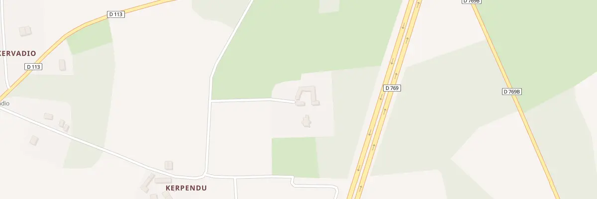 Plan du 3 Kerpendu à Cléguer