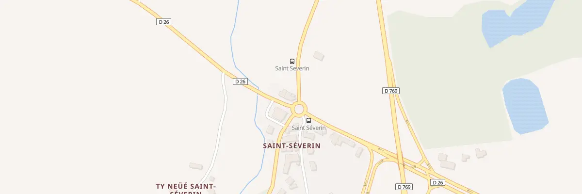 Plan du 8 Saint-Severin à Caudan