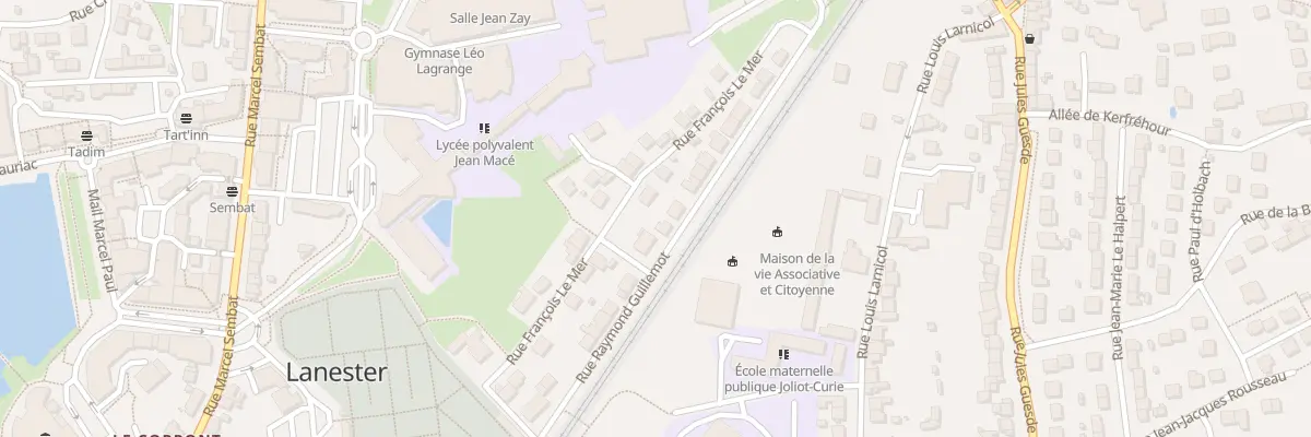 Plan du 64 Rue Raymond Guillemot à Lanester