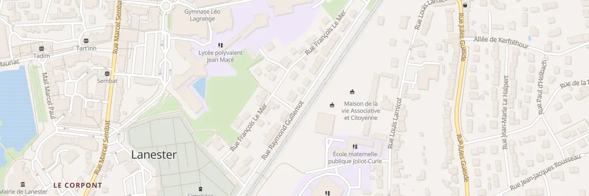 Plan du 63 Rue Raymond Guillemot à Lanester