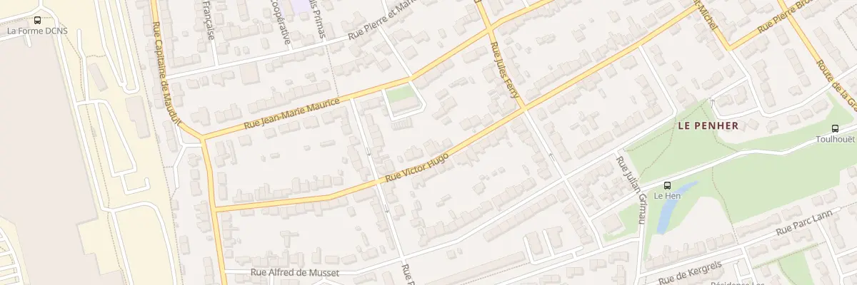 Plan du 39 Rue Victor Hugo à Lanester